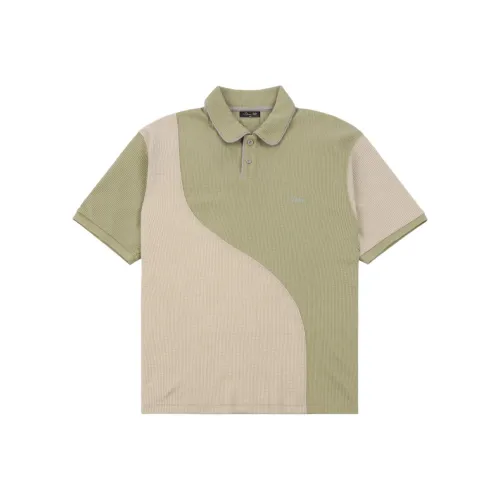 Dime MTL SS25 Поло Унисекс Шалфей Зеленый