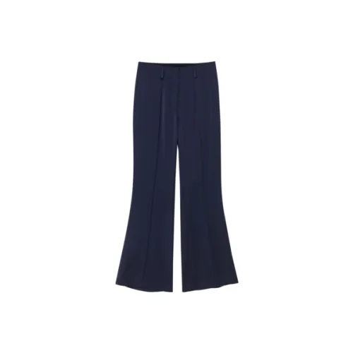 OVV Темно-синий Однотонный 20 Женские Повседневные Брюки