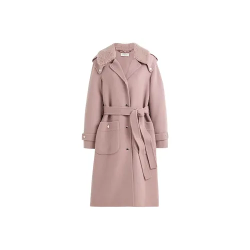 COACH Розовое Женское Пальто