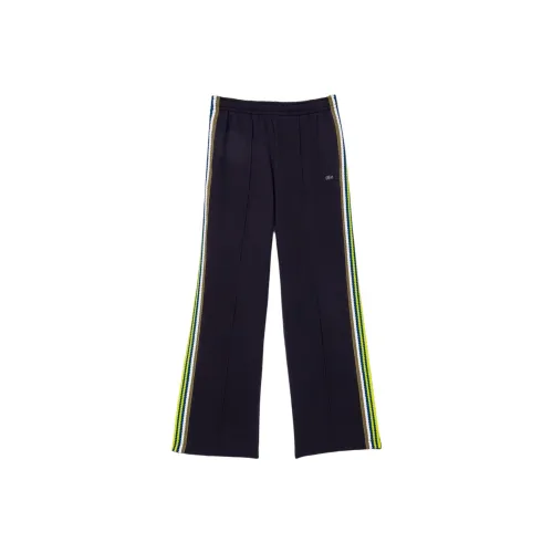 LACOSTE Collaboration Повседневные брюки Женские Морской синий