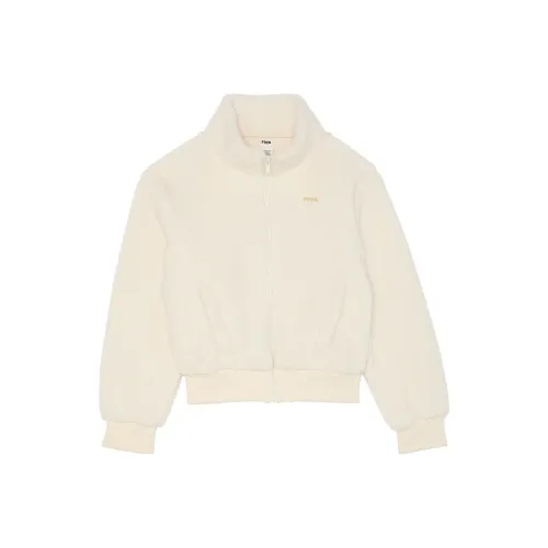 Victoria's Secret Розовый Плюшевый Тедди Укороченное Пальто Белая Раковина Бархат Feel Пальто Женская Белая Оболочка