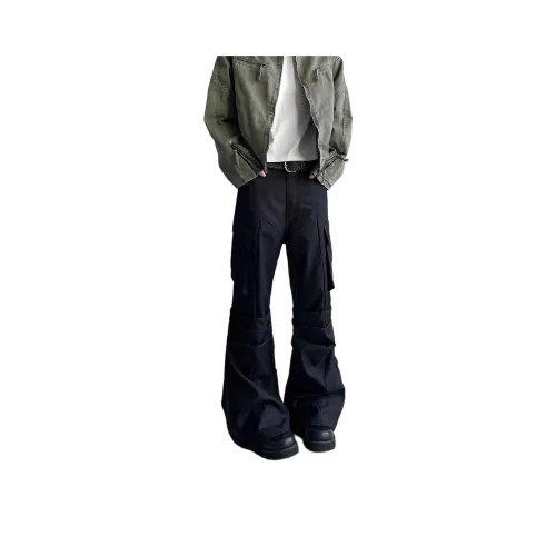 MORii Черные унисекс костюмные брюки