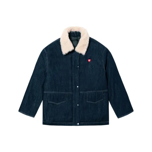Checkitout Прозрачный Синий деним Синий Экрю Унисекс Пуховые куртки