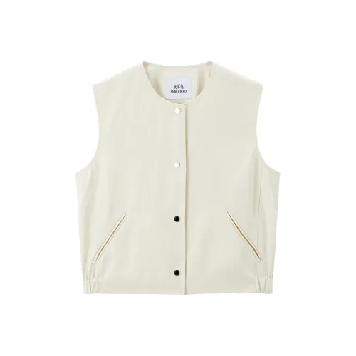PEACEBIRD Жилет Женские Бежевый Жилет