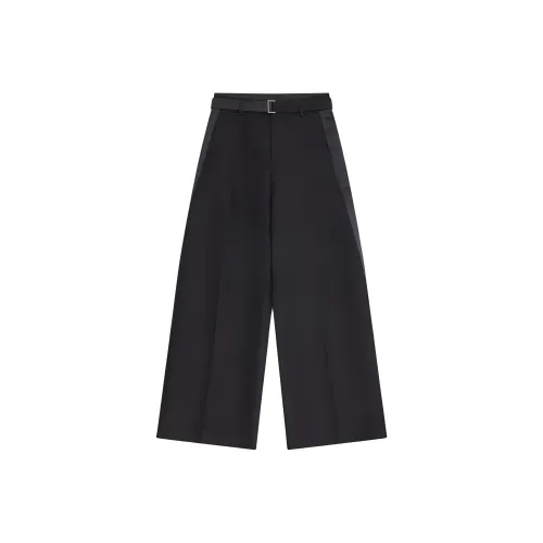 sacai Черные Женские Повседневные Брюки