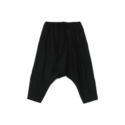 Yohji Yamamoto Черные Женские Повседневные Брюки