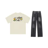 Абрикосовый + черный серый