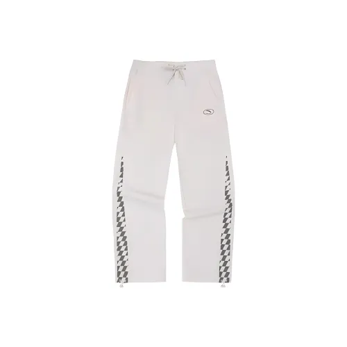 ANTA x PRIVATE POLICY Life Collection Повседневные брюки Женские Кукуруза Белый