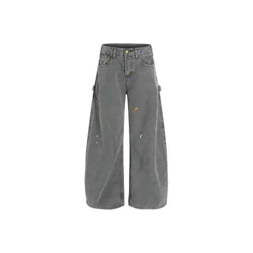 STRUCKCOOL Серые Унисекс Брюки карго