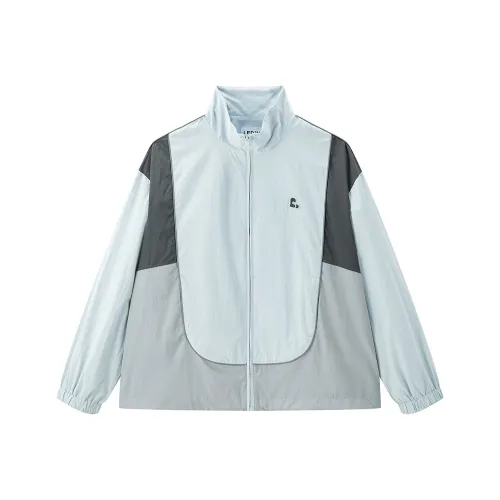 LEDIN Ветровка Женская Телесный Синий