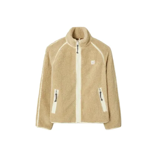 Tory Burch FW24 Velvet Feel Пальто Женское Овсяный