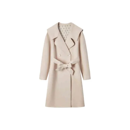 EICHITOO Тренчкот Женский Хаки