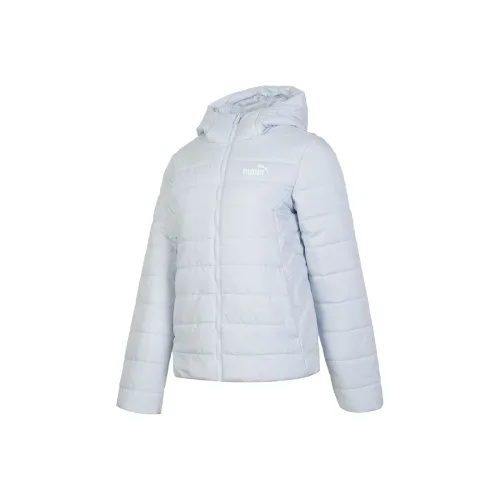 PUMA Хлопковый пуховик женский синий