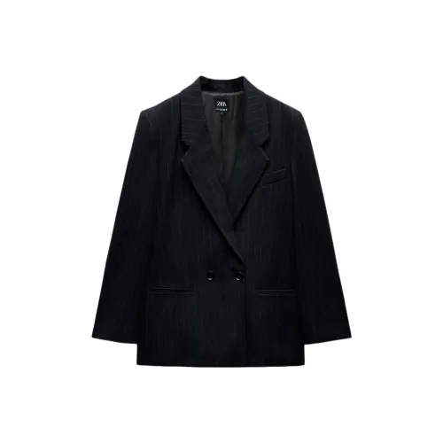 ZARA Trf Бизнес-костюм женский морской синий