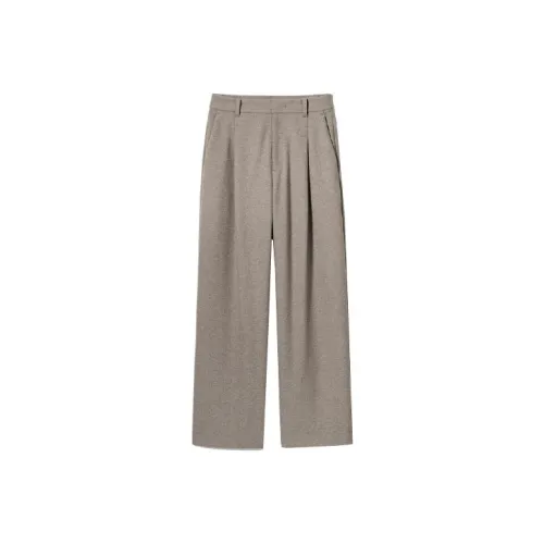 UNIQLO x CDC FW23 Повседневные брюки Женские Темно-бежевый