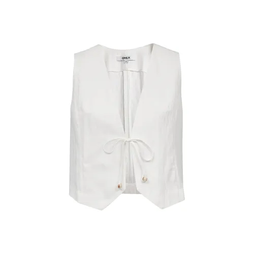 Only S00 Белый Женские Жилеты
