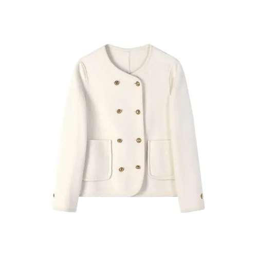 Beast King Укороченная шерсть куртка женская