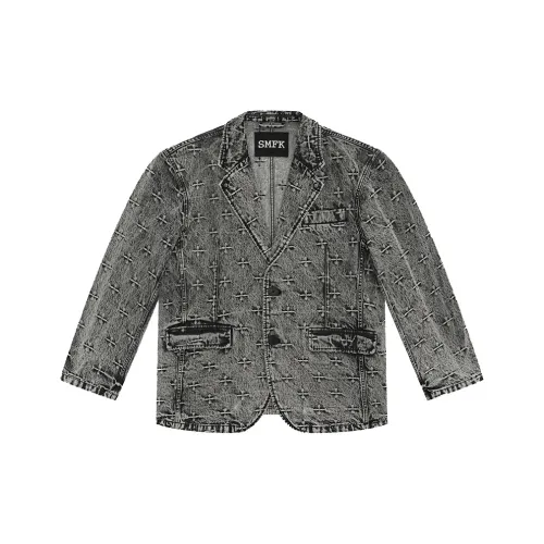 SMFK Бизнес-костюм унисекс штормовой сад серый