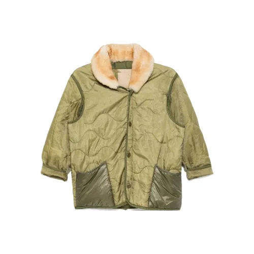 R13 FW24 Пуховая куртка Женская Спаржа Зеленая