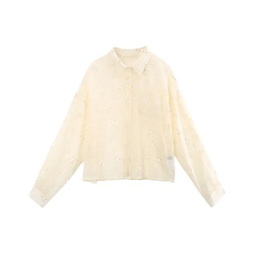 A paradise for awakening Укороченное пальто женское бежевый