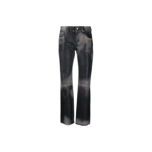 DIESEL Черные Женские Повседневные Брюки