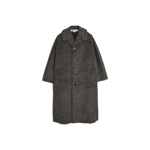 COMME DES GARCONS SHIRT Пальто Женское Угольно-Серый
