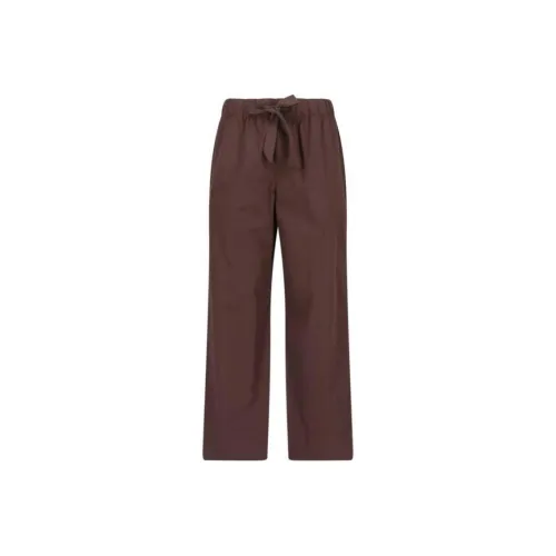 TEKLA Повседневные брюки Женские Коричневый
