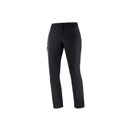 SALOMON Повседневные брюки Женские Темно-черный