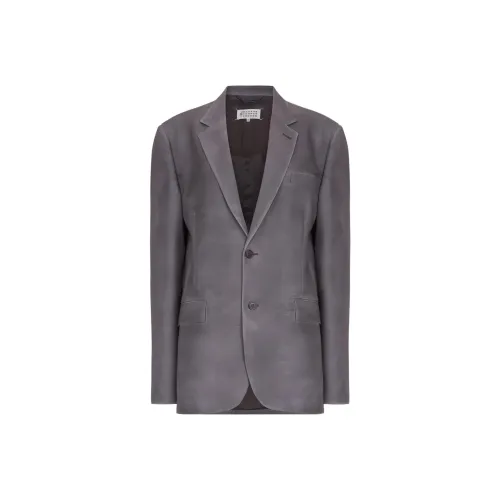 Maison Margiela Бизнес-костюм Пальто Женское Каменно-серое