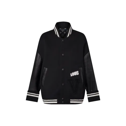 LOUIS VUITTON Бейсбольная куртка Женская Черная