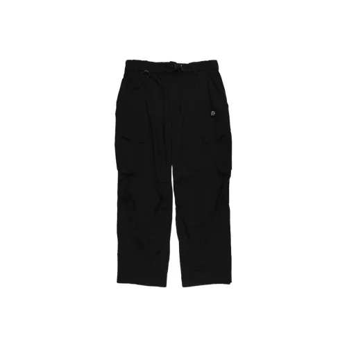 TCH Повседневные брюки Унисекс Черный с черным логотипом