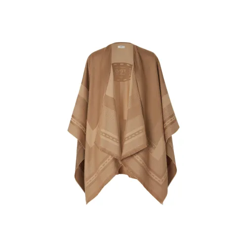 FENDI Selleria SS25 Плащ Женский Коричневый