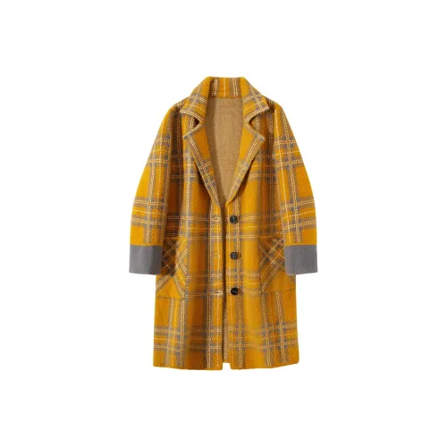 RED DRAGONFLY Пальто Женское Желтое