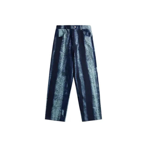 Kith Синие Женские Повседневные Брюки