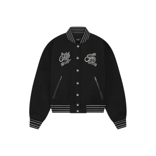 AMIRI SS25 Бейсбольная куртка Женская Черная