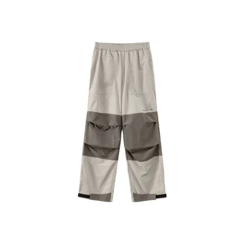 NO ONE ELSE Серые Унисекс Повседневные Брюки