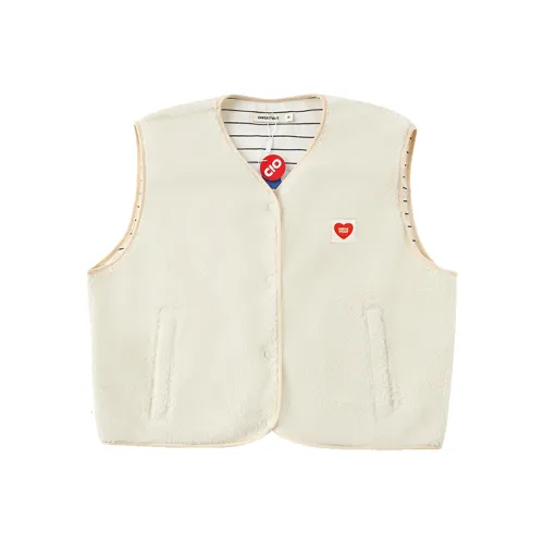 Checkitout Жилет Унисекс Yunsong Экрю