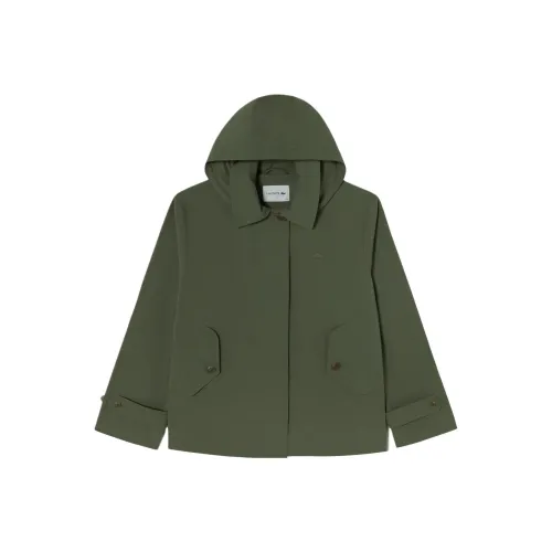 LACOSTE Тренчкот Женский Зеленый