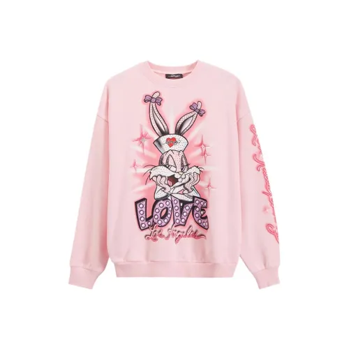 Ed Hardy Розово-вишневый Женские Свитшоты