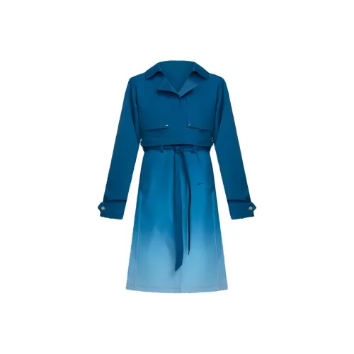 nike Тренчкот Женские Дворцово-синий