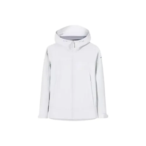 ANTA Outdoor Collection Ветер и Водонепроницаемая Ветровка Женские Семена Coix Белый