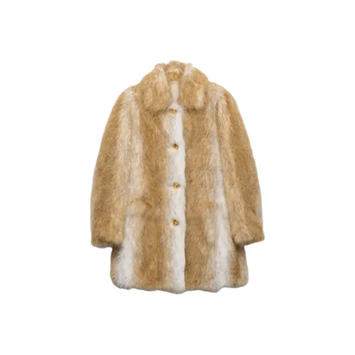 PRADA SS25 Бархат Feel Куртка Женские Мед