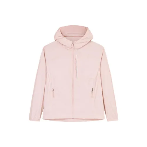 ANTA Одежда с защитой от солнца Женская Вишневый цветок Розовый Цветочный дизайн