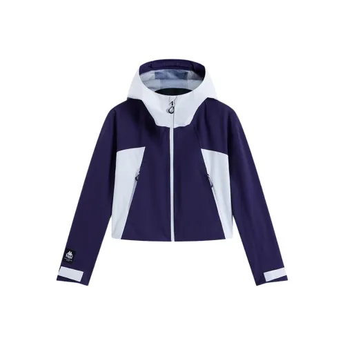 KAPPA Водонепроницаемая ветровка женский фиолетовый