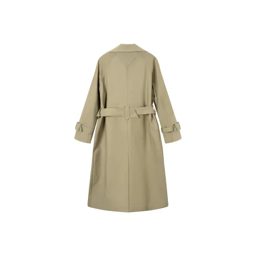 TKY SHOP Тренчкот Женский Светлый Хаки