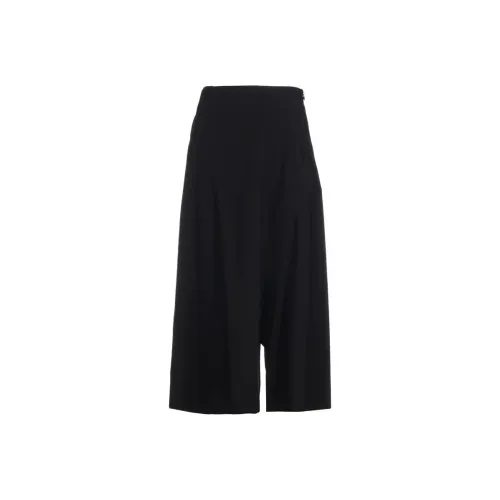Yohji Yamamoto Черные Женские Повседневные Брюки