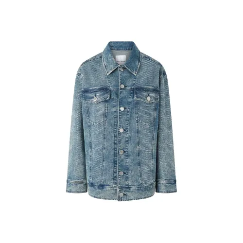 PINKO FW24 Denim Jacket Women's Indigo