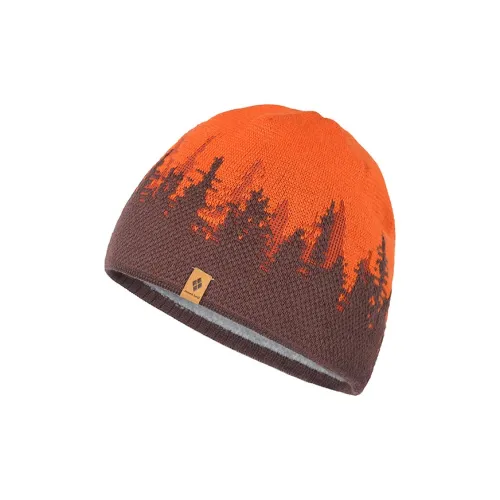 MONTBELL Акрил Шерсть Нейлон Шапки-бини Унисекс Оранжевый