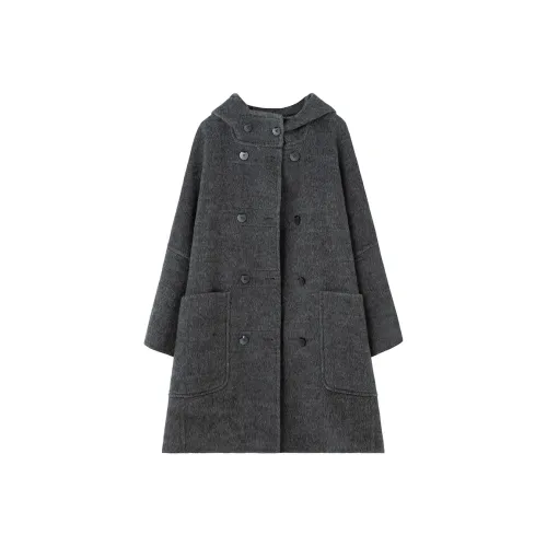 SOON FLOWER Куртка Женская Темно-Серый