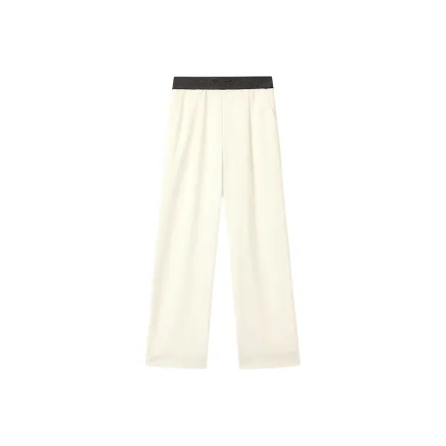 KARL LAGERFELD / Karl Lagerfeld Jeans Экрю Женские Повседневные Брюки